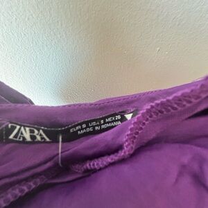 Zara Purple Top